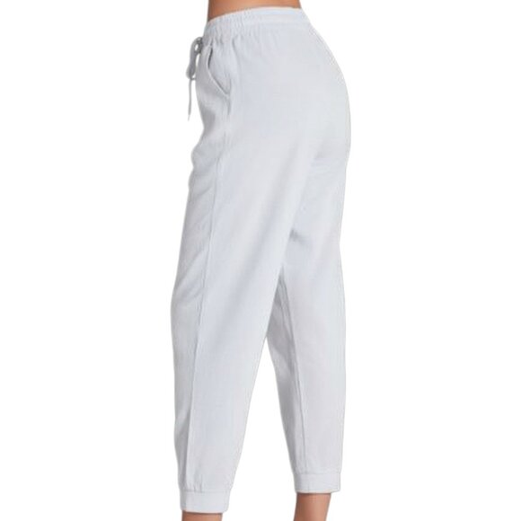 Bella Dahl Light Gray Drawstring Jogger Pants L Tencel Soft Lounge Casual - Picture 10 of 10